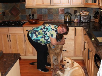 Mom and Dogs Sept 11